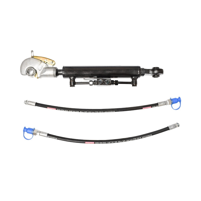 Adjustable hydraulic central drawbar 60cm. 50x60 walnut Cat.2-2